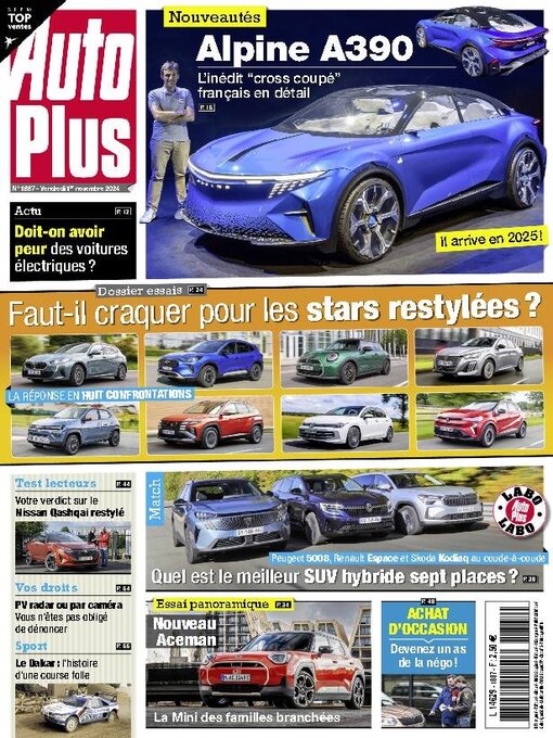 Editions Mondadori Axel Springer (EMAS)作のAuto Plus Franceの作品詳細 - 貸出可能